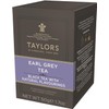 Taylors of Harrogate Earl Grey, Black Tea, Individually Wrapped Bags,