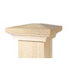 930 - Flat Peak Newel Cap - for Use with