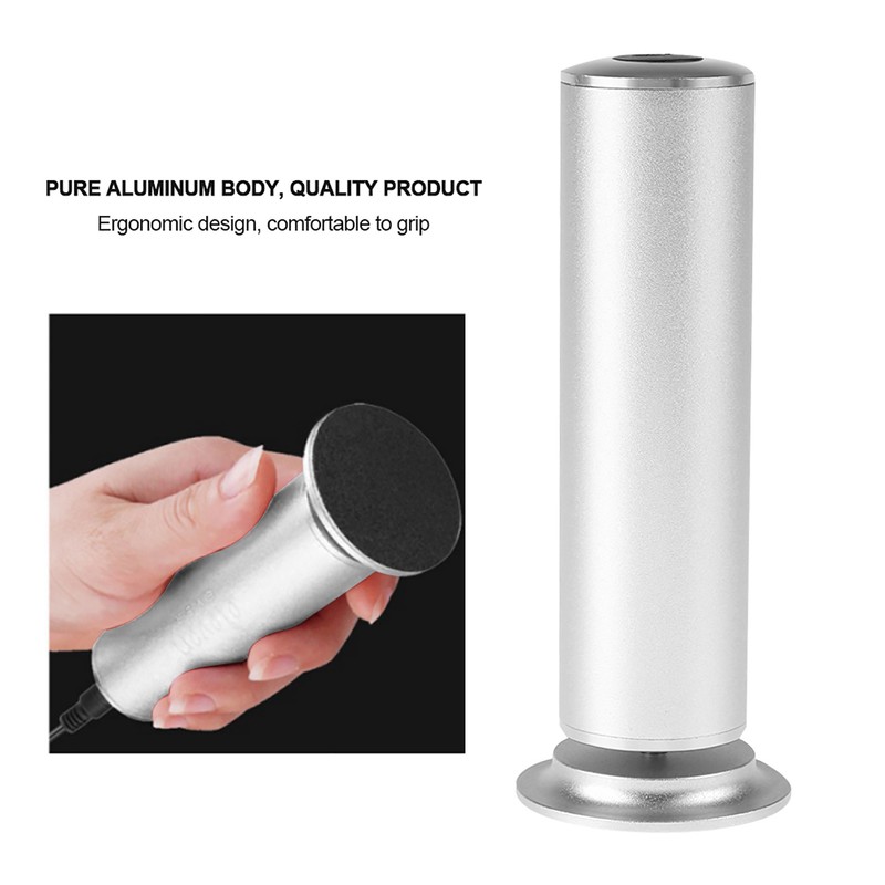 Professional Electric Callus Remover Foot File Pedicure Care Tool Grey