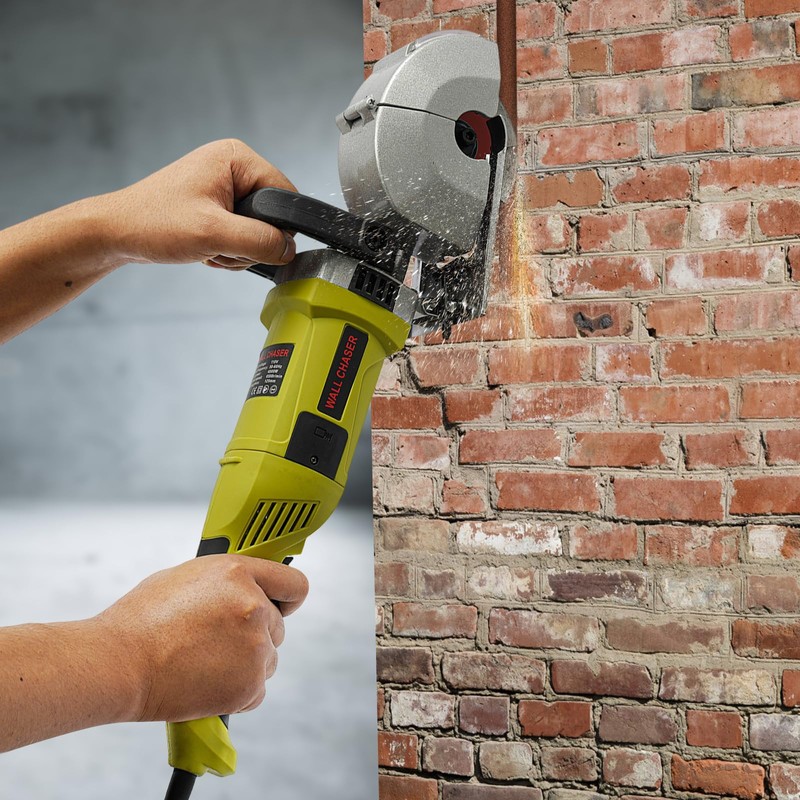 4000W Wall Grooving Machine,Wall Brick Granite Marble Concrete Water Line