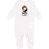 inktastic LEO Lion Westie Baby Romper Coveralls Newborn White -