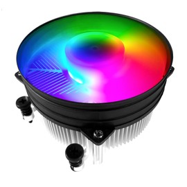 TRONWIRE TW-25 95W RGB LED CPU Cooler Aluminum Heatsink 4-Pin PWM 92mm Fan Pre-Applied Thermal Paste for AMD Socket AM5 AM4 Desktop PC Computer