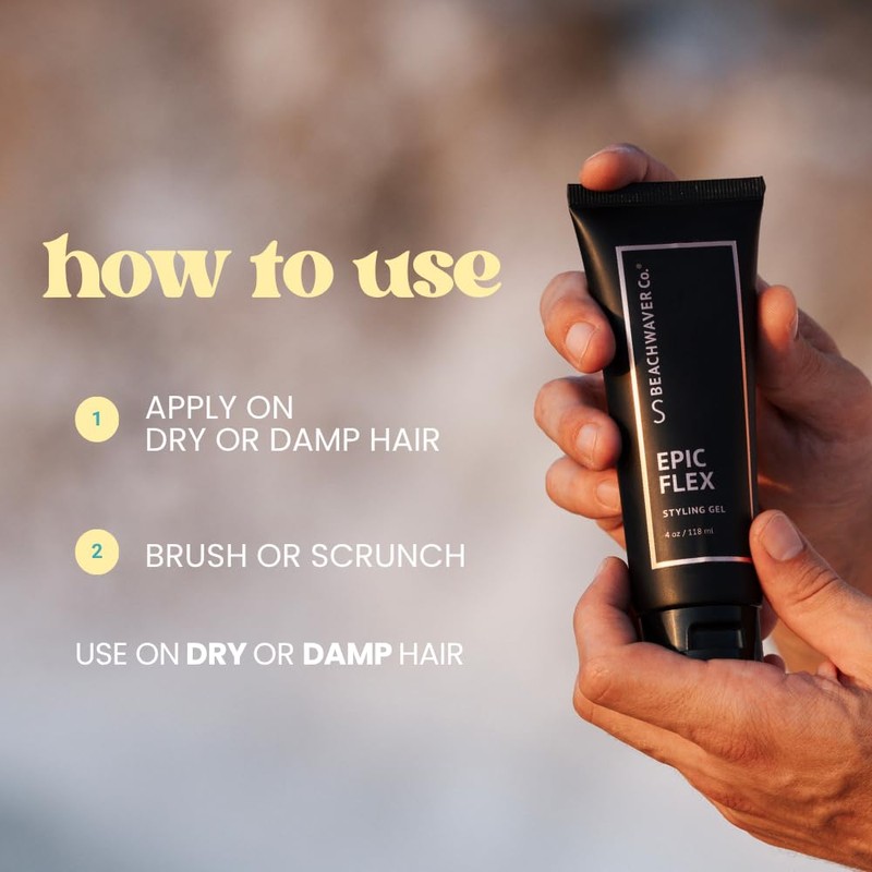 Beachwaver Epic Flex Styling Gel - Full Size (4 Oz)