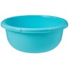 Curver Round Bowl 6.3 L in Molokai Blue, Plastic, 32