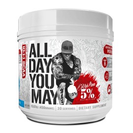 5% Nutrition - All Day You May 10:1:1 BCAA - 30 Servings, Fruit Punch