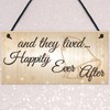 RED OCEAN And They Lived Happily Ever After Hanging Wedding