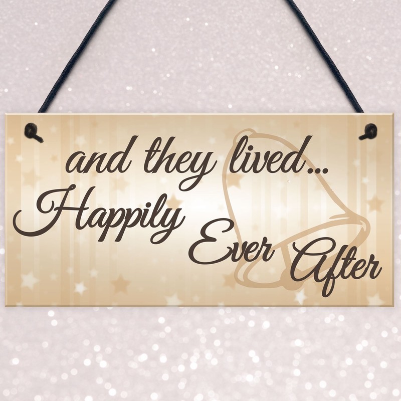 RED OCEAN And They Lived Happily Ever After Hanging Wedding