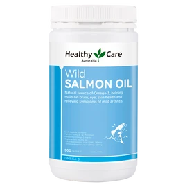 Healthy Care Wild Salmon Oil 1000mg 500 Capsules