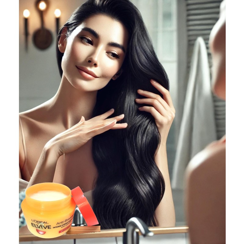 L'OREAL Paris ELVIVE Anti-Breakage Intense Strengthening Hair Mask 300ml