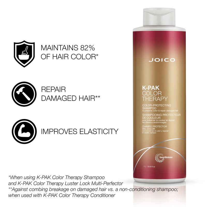 Joico K-pak color therapy shampoo & conditioner duo, 2 Count