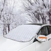 CaiTang Car Windscreen Cover, Windscreen Cover with 5 Magnets, Windscreen