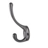 10X CLASSIC ANTIQUE INDUSTRIAL STYLE DOUBLE COAT HOOK CAST IRON