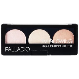 Palladio estoy brillando iluminando la paleta, juego de maquillaje en polvo bronceador de brillo, colores brillantes pigmentados, Standard