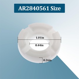 6-Pack of Compatible Bushings for RMW Pressure Washer Pumps, Replaced for Annovi Reverberi Part Number AR2840561