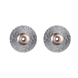 PROXXON No. 28952 Iron Wire Brush, Disc Type, 0.9 inch (22 mm), Shaft Diameter 0.09 inch (2.35 mm)