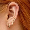 Hoop Earrings Silver 925 for Women Small Hoop Earrings Gold-Plated