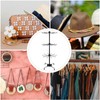 Zerodeko 1PC 3- Tier Hat Display Rack Stand, Metal Retail
