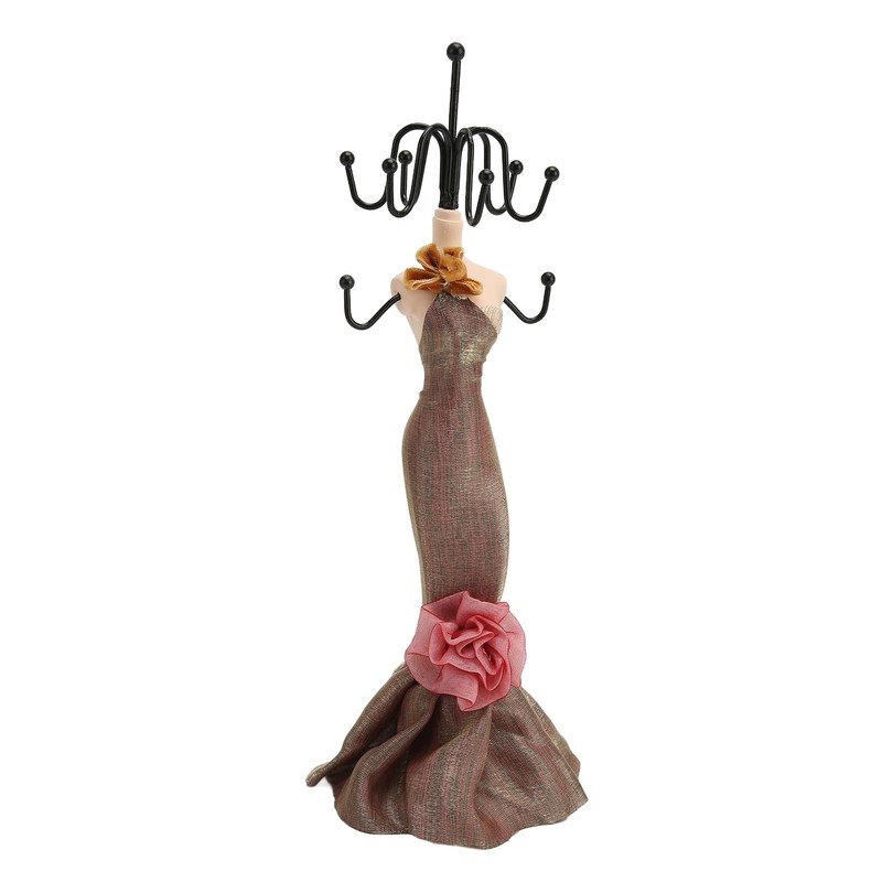 Jewelry Display Stand Ring Necklace Holder Model Figurine Home Decoration