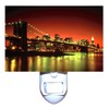 Gotham Decor Brooklyn Bridge at Night Decorative Night Light