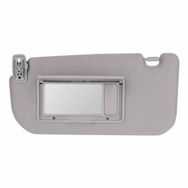 Gray Driver Left Side Sun Visor Replacement Compatible with KIA Sportage 2005 2006 2007 2008 2009 2010 Replace 85202-1F090LX