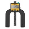 Digital Depth Gauge, 0.01mm Resolution LCD Display Digital Height Gauge