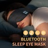 Sleep Headphones Bluetooth Eye Mask, Soft Wireless Bluetooth Headband Sleeping