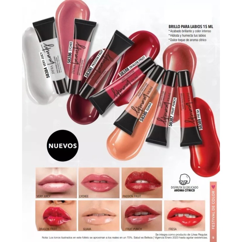 Jor'e Brillo Para Labios Jafra Escoge Tu Favorito