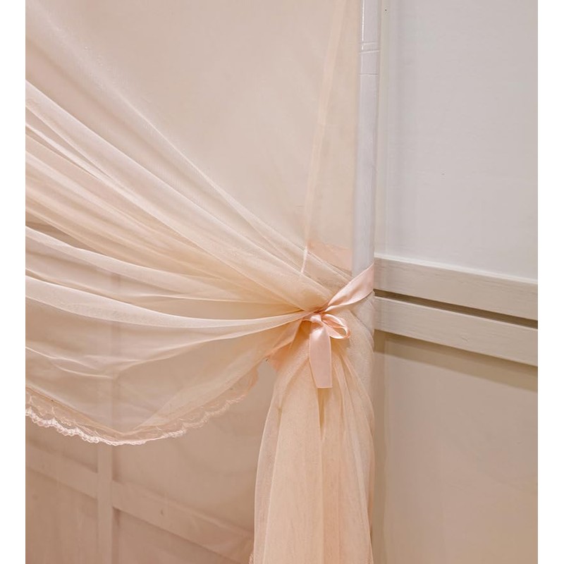 naturetalk Bed Canopy, Princess Bed Curtain Net for Girls &