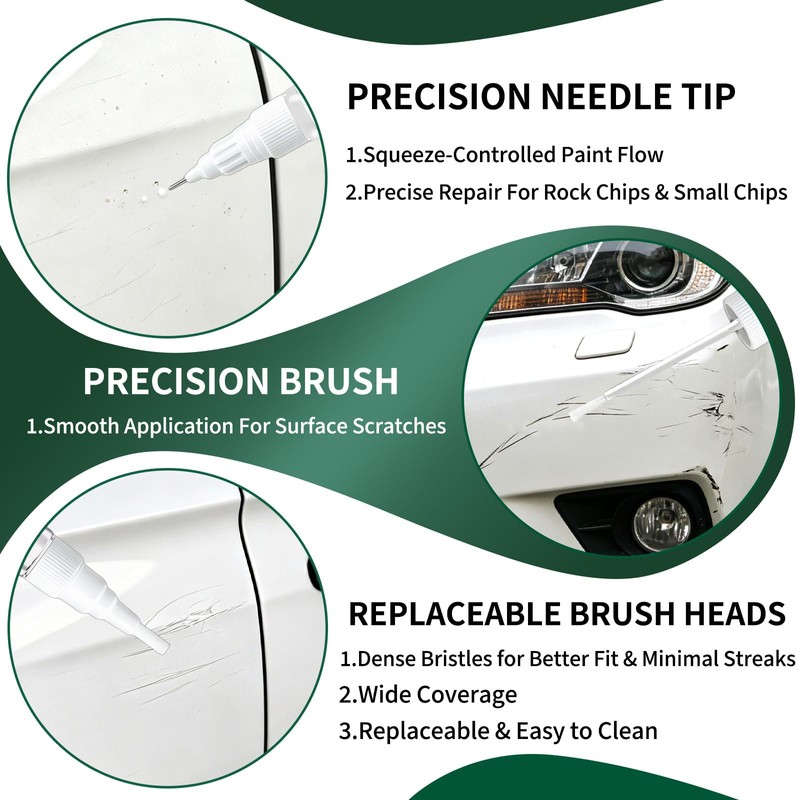 Bright White PW7/GW7 Touch Up Paint Pen for Jeep