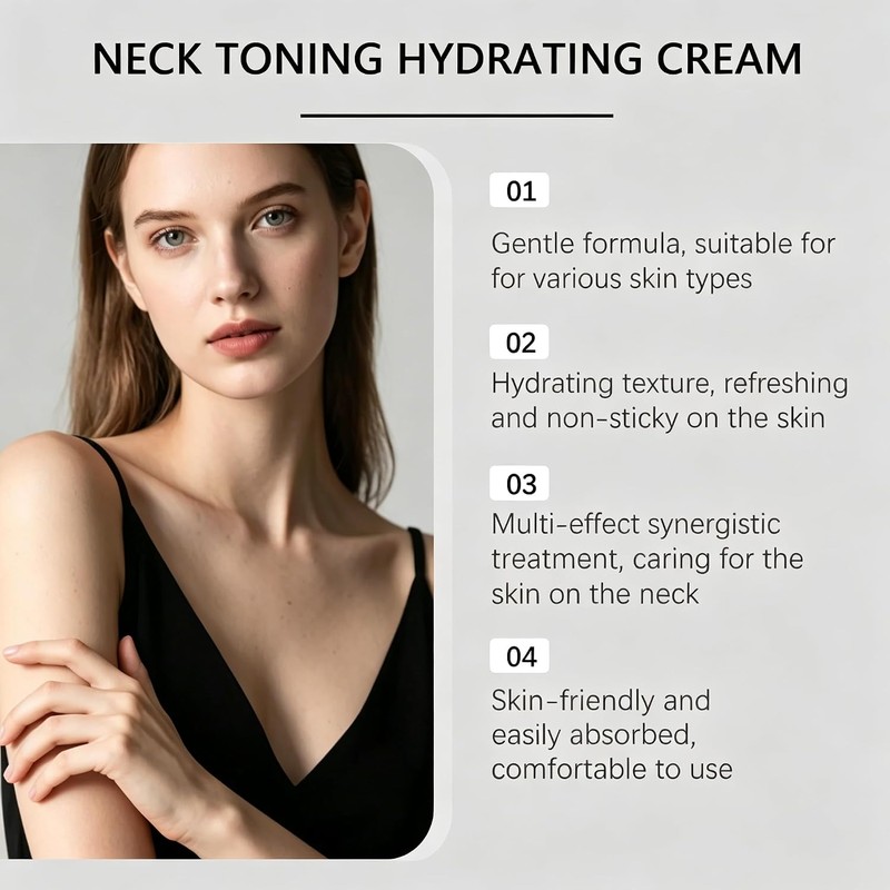 Tri-Lift Peptide Cream, Neck Firming & Anti Aging Moisturizer (2Pcs)