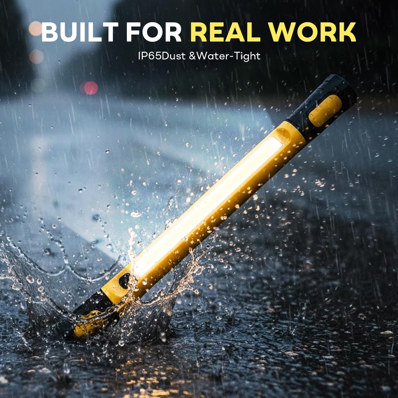 Underhood Work Light, 3000 Lumens COB with 360° Rotating Head,