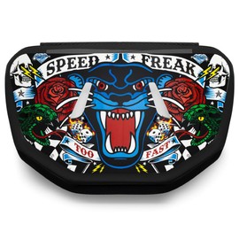 Battle Sports Novelty Football Back Plate- Lower Backplate - Rear Lower Back Protector Hard Outer Shell & Contoured Foam for Youth, Kids and Adults