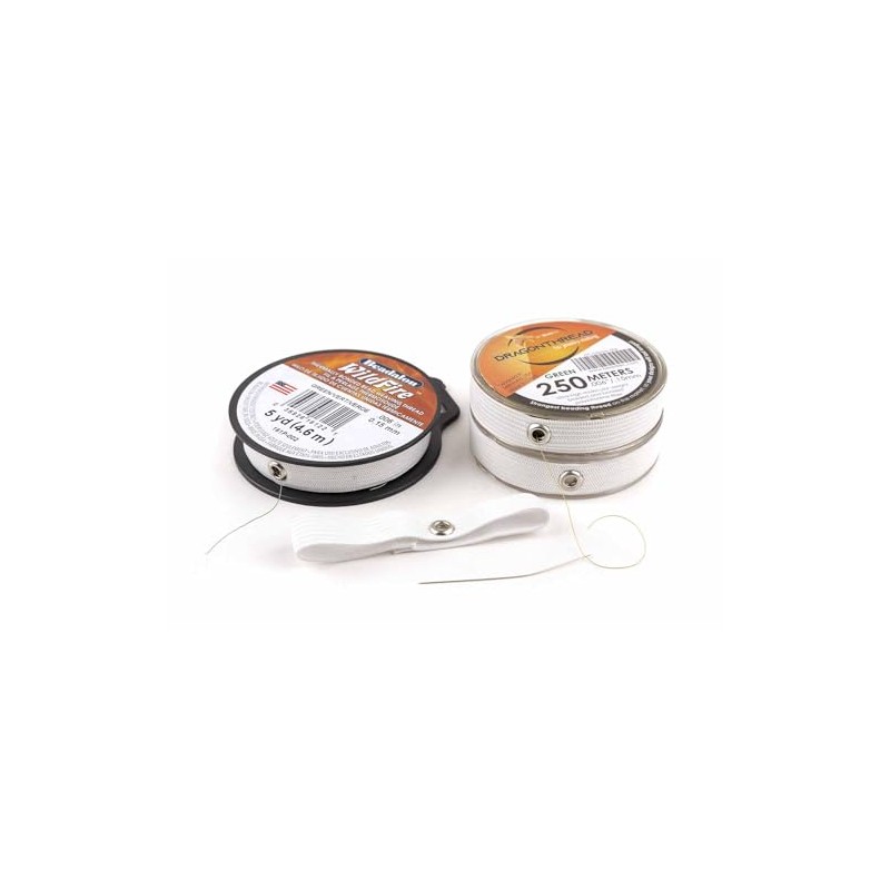 Beadtec Thread Tamers for DragonThread Fireline Wildfire Spools | Pack