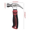 HOUSERAN Small Hammer 12oz, Small Hammer Tool, Claw Hammer for