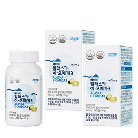 Atomy Alaska E-Omega 3 360 capsules 6 months supply / 애터미 알래스카 이-오메가3 360캡슐 6개월분
