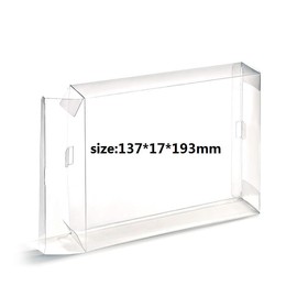 RUITROLIKER 10Pcs Klar Spiele Box CIB Hülse Schutzhülle Sleeve für PS 2 Wii U Patronen