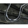 NicoWerk SKE593 Women's Silver Chain Simple 925 Sterling Silver Double