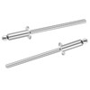Sunxeke 100pcs 1/8" x 1/2" Stainless Steel Blind Rivets, 3.2