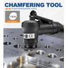 SI FANG Portable Pneumatic Chamfer Tool, for Metal Chamfering Deburring