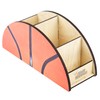 Akıllı Karınca Wood Basketball Pencil Holder Basketball Ball Kids Desk Organization - Kids Pen Holder, Pencil Holder for Kids Desk, Kids Table Organizer, Pencil Stands for Kids (Basketball)