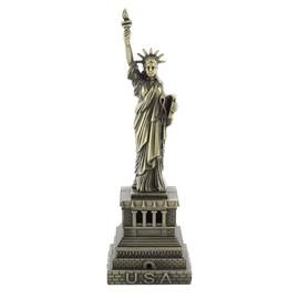 Regun Metal Building Model - Statue Of Liberty Metal Building Model Desk Decoration Gift Famous Building Model