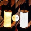 Novelty Wooden Book Light Folding Organ Light USB Rechargeable Night
