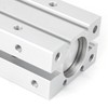 MHZ2 Steel Pneumatic Finger Cylinder Double Acting Air Gripper High