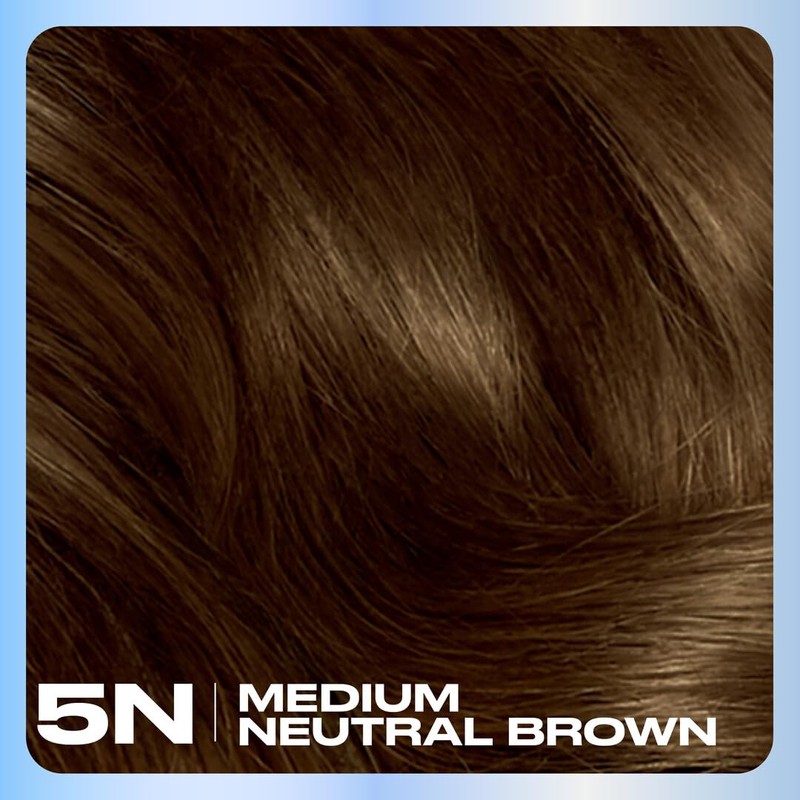 Clairol Nice'n Easy Permanent Hair Dye, 5N Medium Neutral Brown