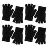Fingerless Gloves For Womens Black Fingerless Gloves Men Half FingerGloves