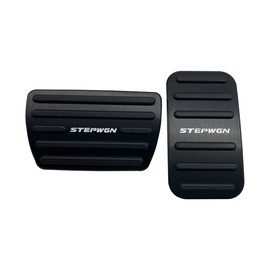 MEKOMEKO Honda Step Wagon RP Series Pedal Cover, Brake Axle Cover, Safe Driving, Installation Instructions Included, Tight Installation, Interior Parts, Aluminum Alloy Aluminum Alloy and Rubber, 2 PCS