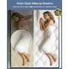 4 Inch Mattress Topper Queen Integrated Dual Layer, 2-in-1 Cooling