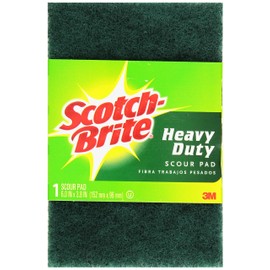 Scotch-Brite Scour Pad, Heavy Duty, 1 each