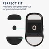 kwmobile Mouse Feet Replacement Compatible with Endgame Gear XM2we Computer