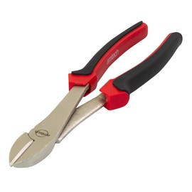Amtech B0260 10" (260mm) Diagonal Side Cutting Pliers, Side Cutters, Long Handles for Strong Cutting Force, Heat Treated Steel, Comfort Grip Handles, Cuts up to 3mm